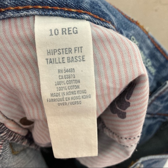 American eagle hipster boot style jeans size 10 - Picture 5 of 8